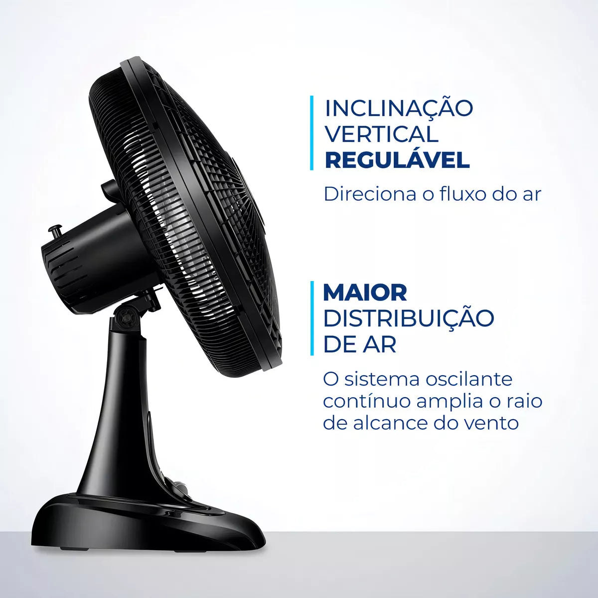 Ventilador De Mesa Mondial 40cm Vsp-40 Preto 127v Diâmetro 40 cm Material das pás Plástico Quantidade de pás 6 110V